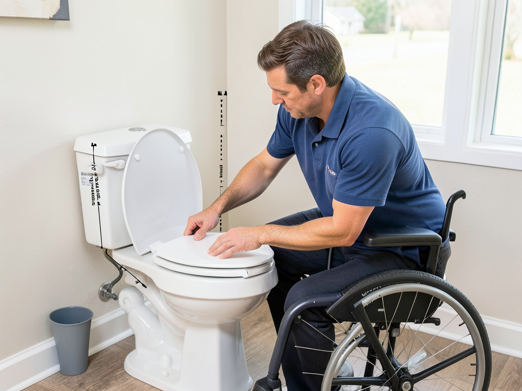 Installing ADA Compliant Toilets and Grab Bars for Seniors in Southwest Hartford