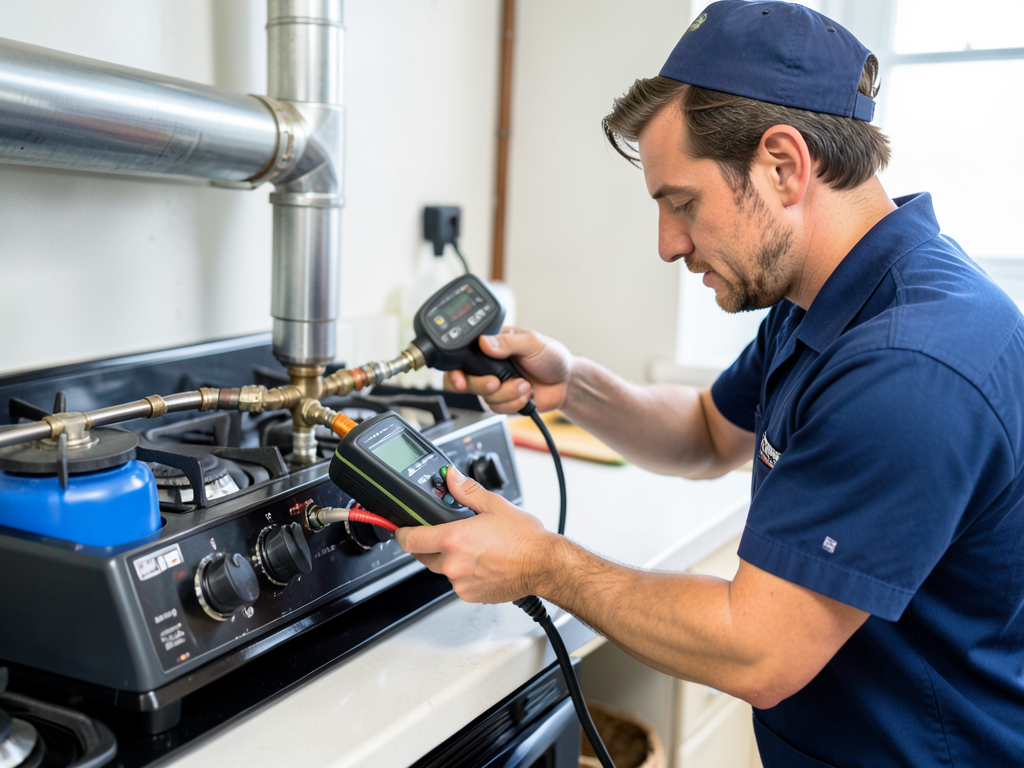 Professional gas range and cooktop hookups for you