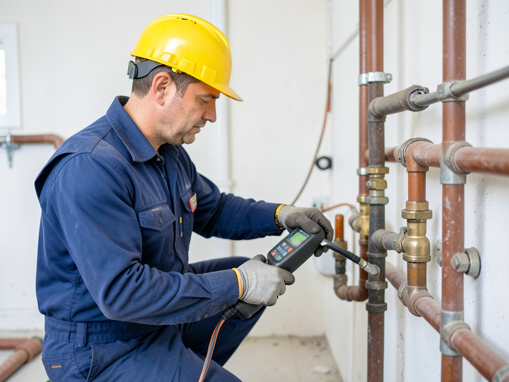 Safe and certified gas line installation for winds