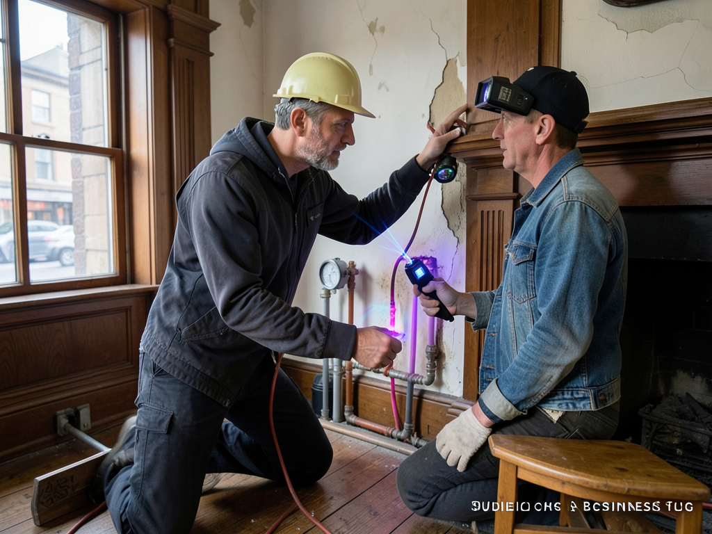 Upgrading the antique plumbing in your historic we